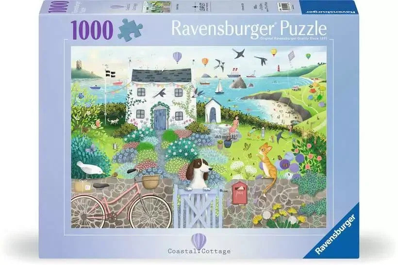 Ravensburger 1000pc - Coastal Cottage Puzzle