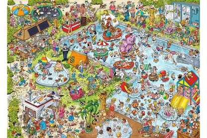 Ravensburger 1000pc - Holiday Resort 3 - The Pool Puzzle