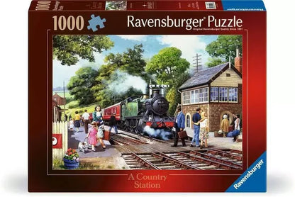Ravensburger 1000pc - A Country Station