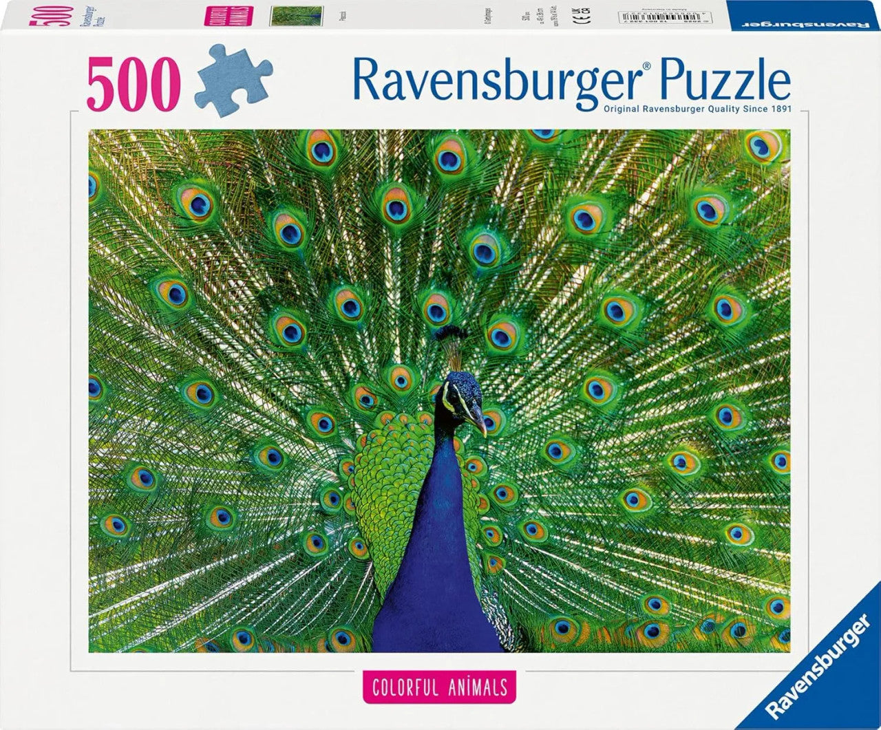 Ravensburger 500pc - Peacock Puzzle