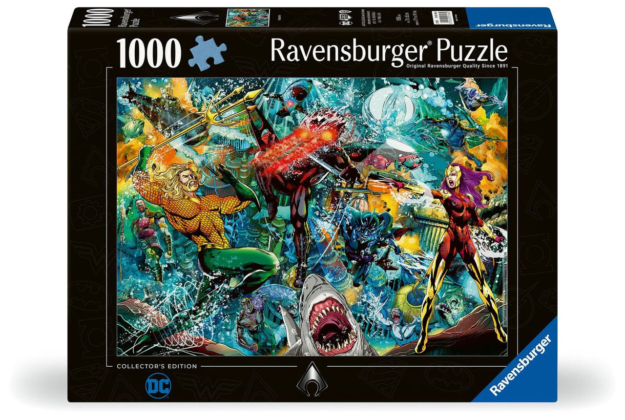 Ravensburger 1000pc - Aquaman Collector's Edition Puzzle