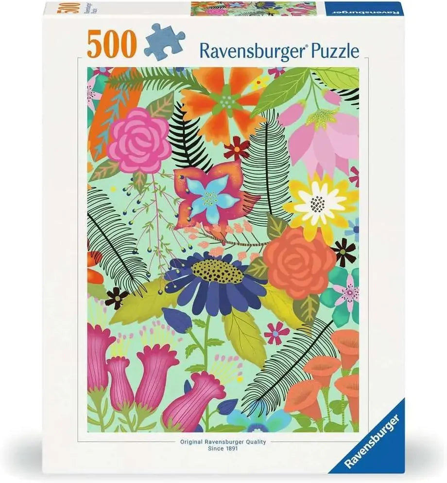 Ravensburger 500pc - Flowerjungle Puzzle