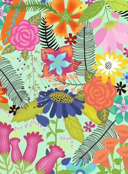 Ravensburger 500pc - Flowerjungle Puzzle