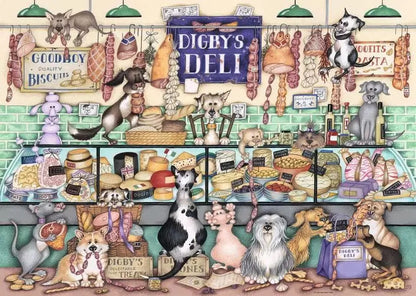 Ravensburger 1000pc - Dapper Dogs: Digby's Deli Puzzle