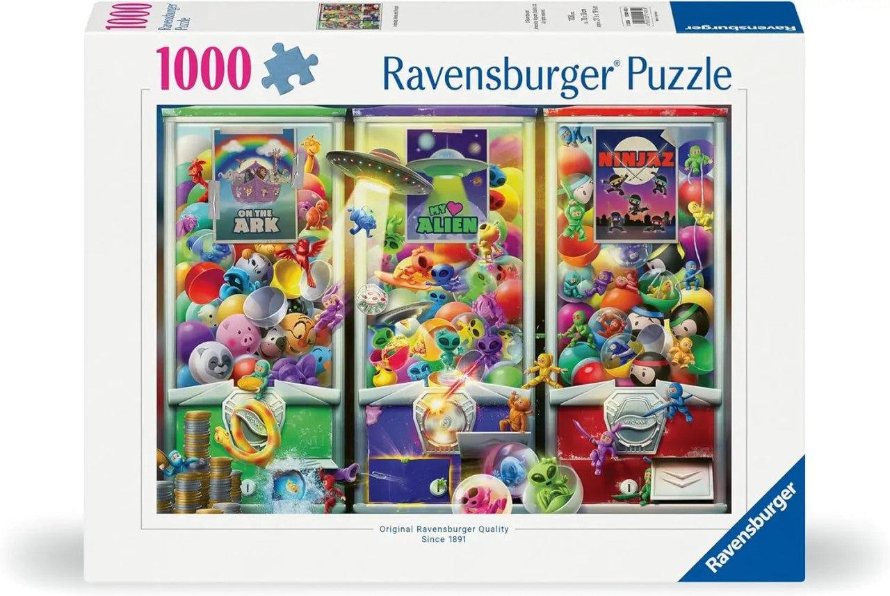 Ravensburger 1000pc -  Animals Aliens And Ninjas Puzzle 