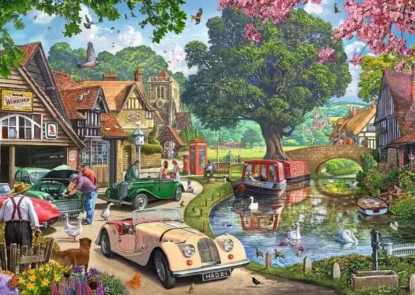 Ravensburger 1000pc - Days Gone By Puzzle