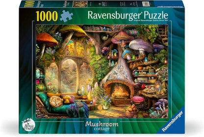 Ravensburger 1000pc -  Mushroom Cottage Puzzle