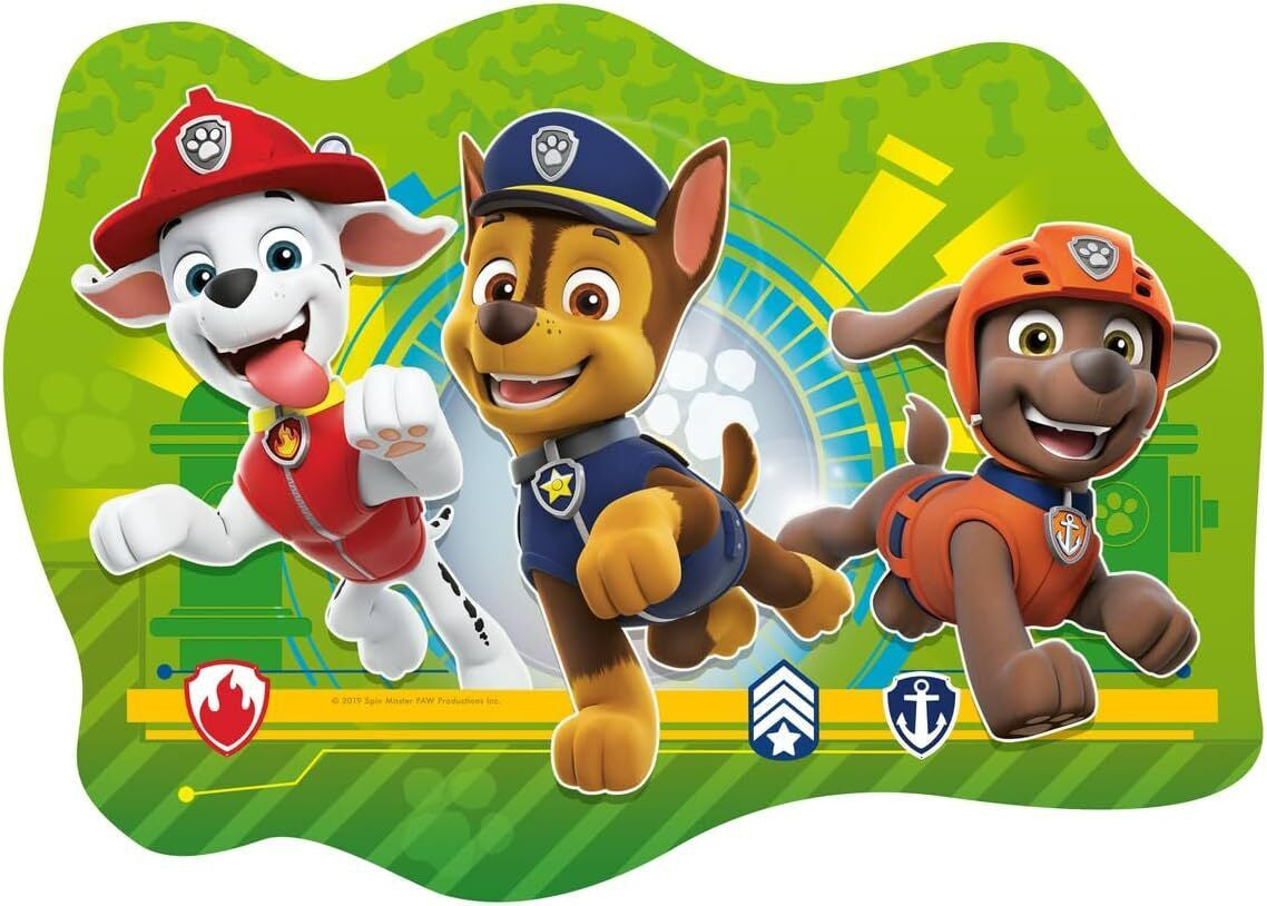 Ravensburger  -  4 in a Box - Paw Patrol Pups Away Shaped Puzzle