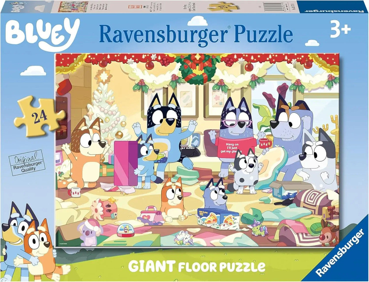 Ravensburger  -  Bluey Christmas Giant floor 24pc