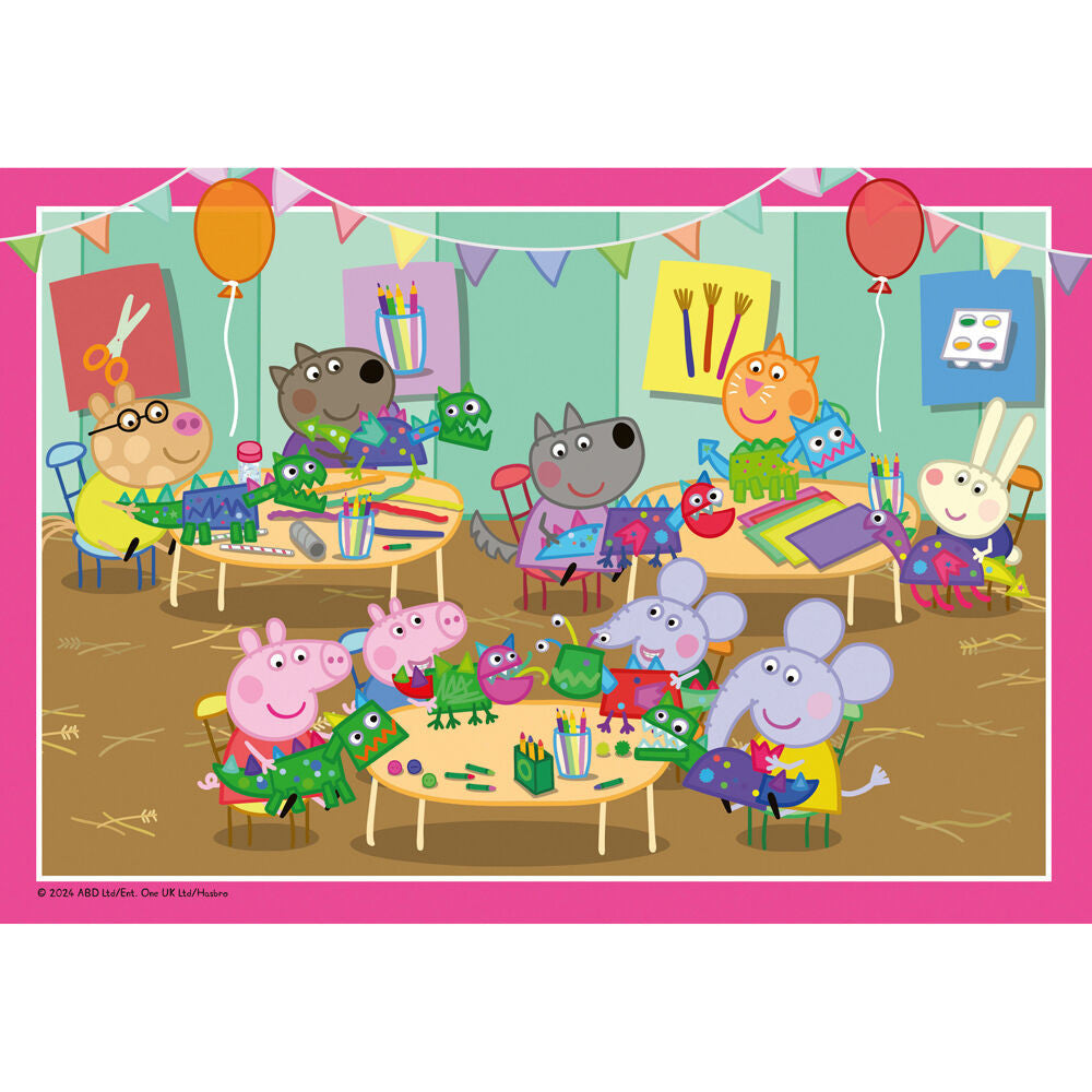 Ravensburger 2x12pc - Peppa Pig, Time To Celebrate Puzzle