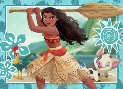 Ravensburger 4x100pc - Disney Princess Bumper Pack Puzzles **Damaged Packaging**