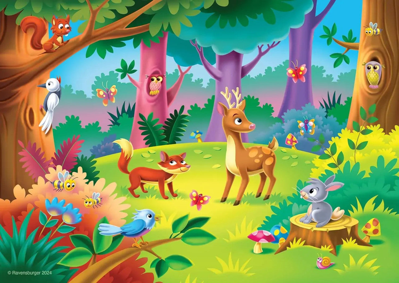 Ravensburger - My First Puzzles 6, 8, 10, 12pc - How Many Can You Count? Puzzles
