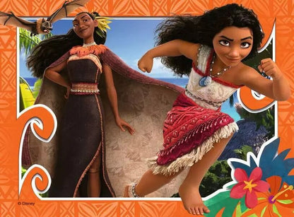Ravensburger  - Moana 4 in a Box - 12, 16, 20, 24pc