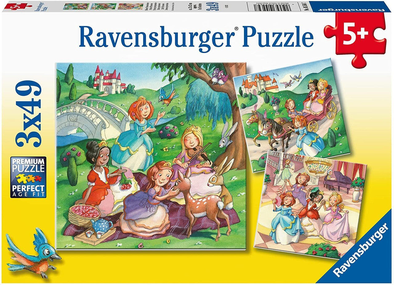 Ravensburger 3x49pc - Little Princesses Puzzle