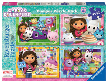 Ravensburger 4x42pc - Gabby's Dollhouse A-Meow-Mazing Bumper Puzzle Pack