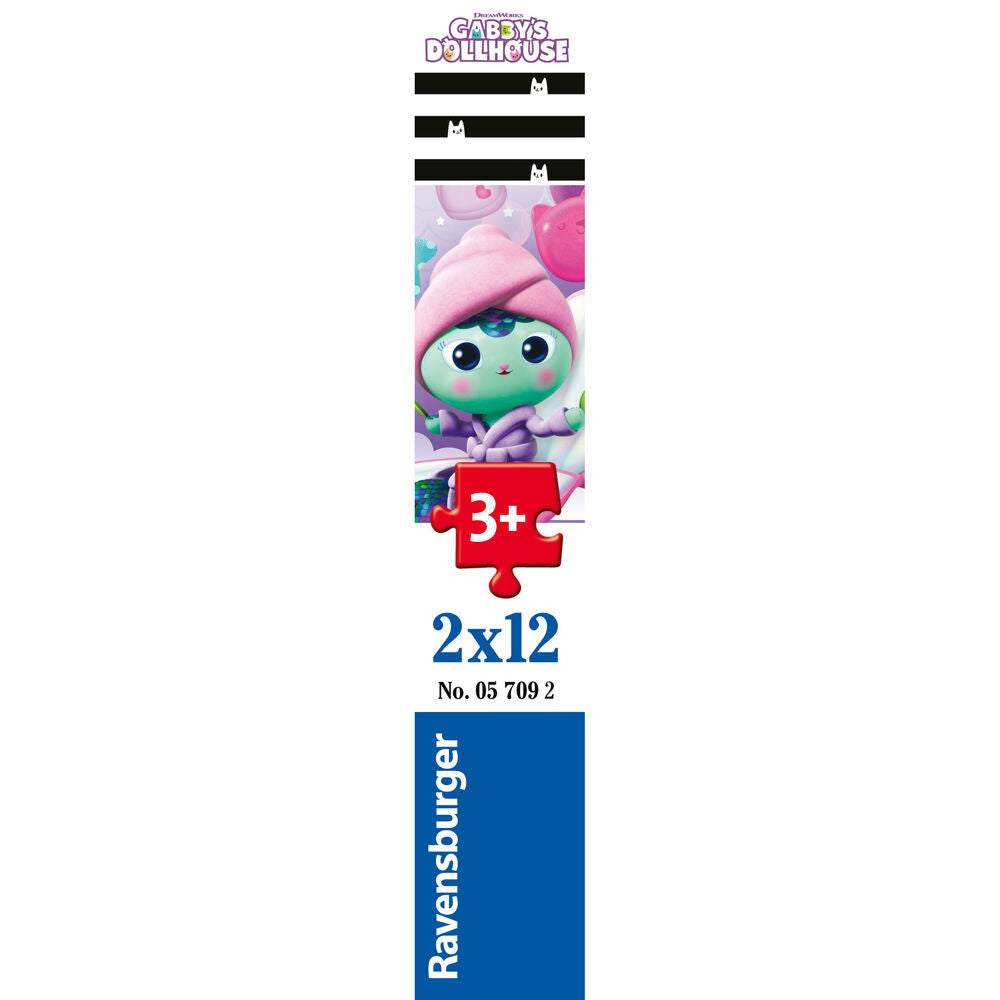Ravensburger 2x12pc - Gabby's Dollhouse Puzzle