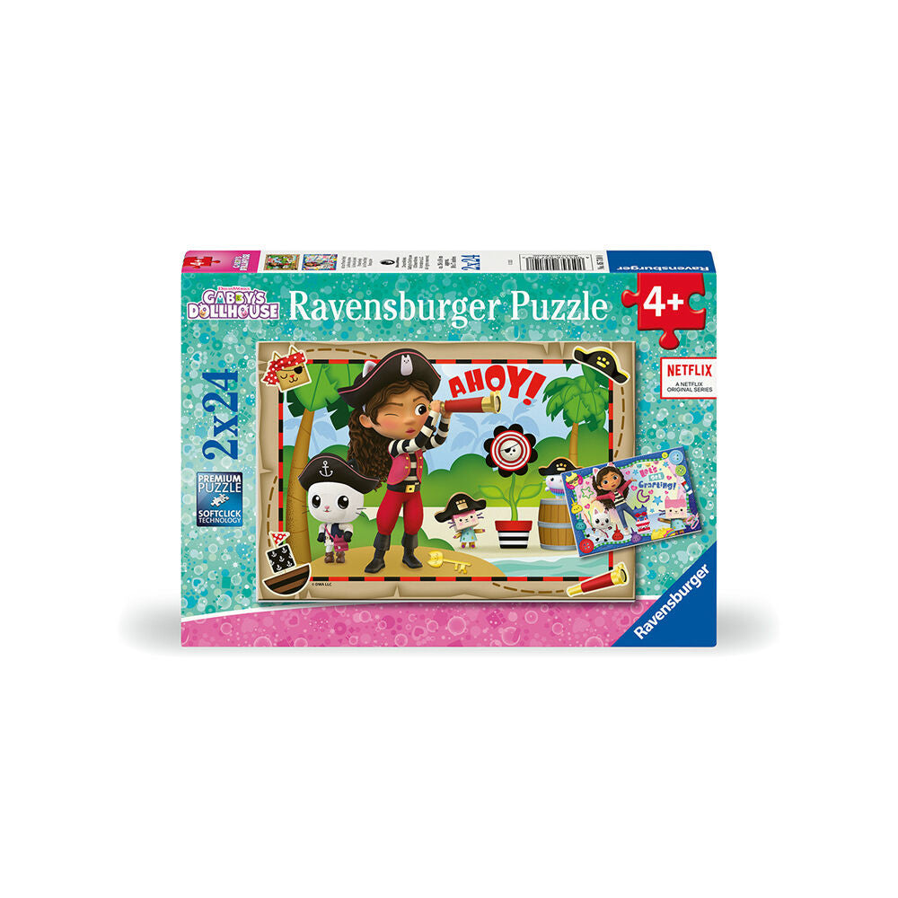 Ravensburger 2x24pc - Gabby's Dollhouse Puzzle