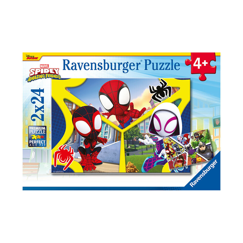 Ravensburger 2x24pc - Spidey Puzzle