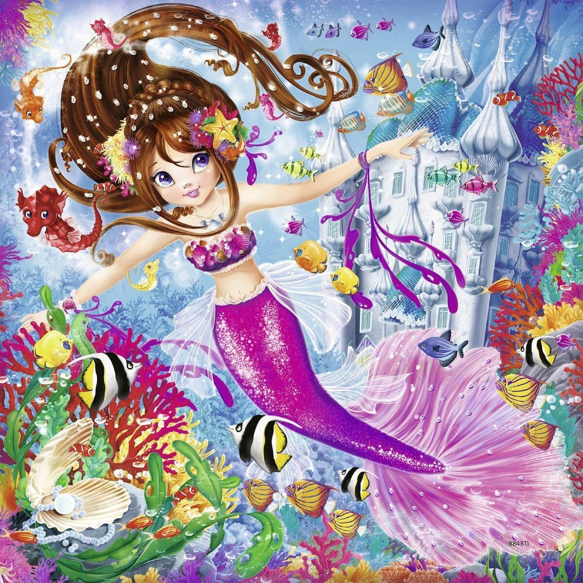 Ravensburger 3x49pc - Charming Mermaids Puzzle