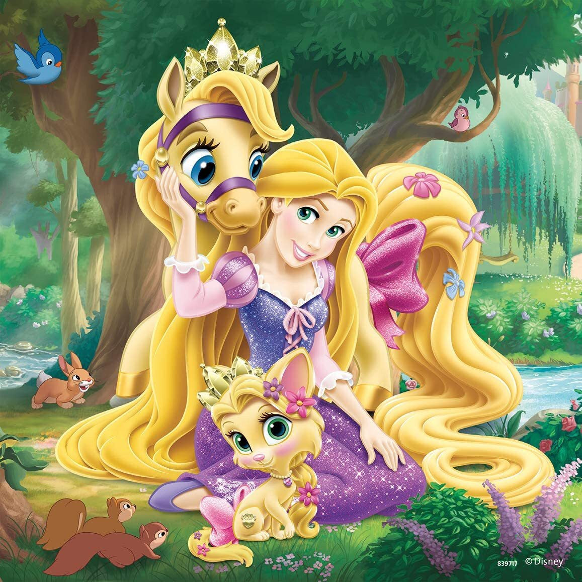 Ravensburger 3x49pc - Disney Princesses Belle Cinderella Rapunzel Puzzle