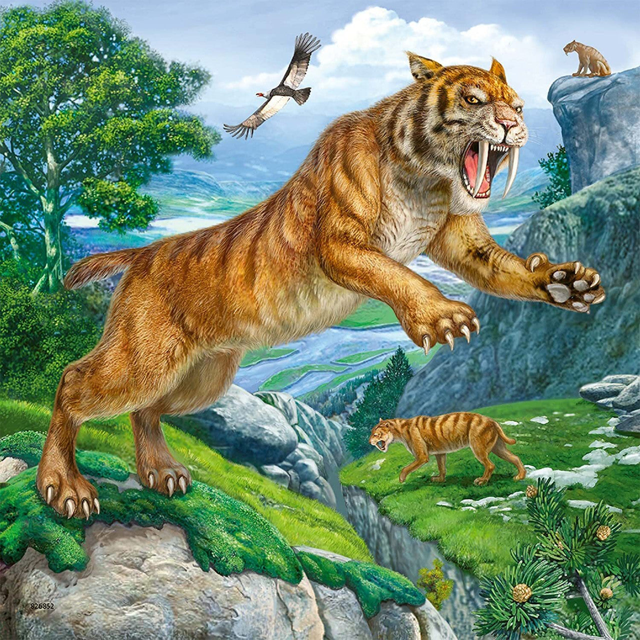 Ravensburger 3x49pc - Primeval Ruler Puzzle