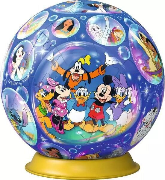 Ravensburger 72pc - 3D Puzzleball Disney Characters Puzzle