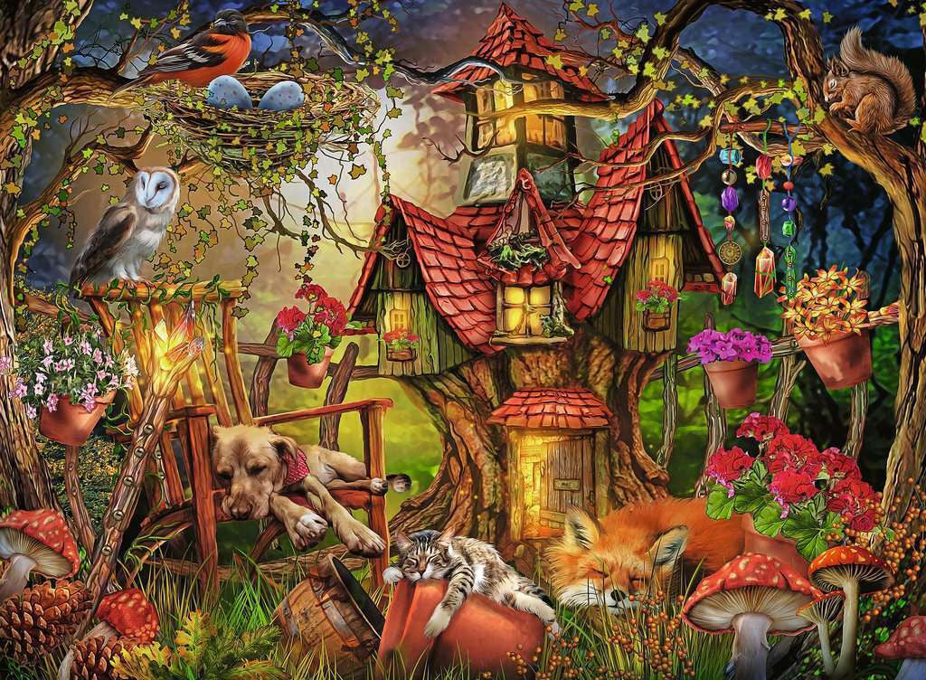 Ravensburger 200pc-  The Little Cottage Puzzle