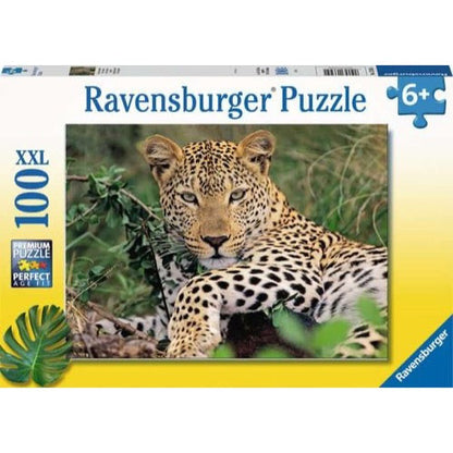 Ravensburger 100pc - Lounging Leopard Puzzle