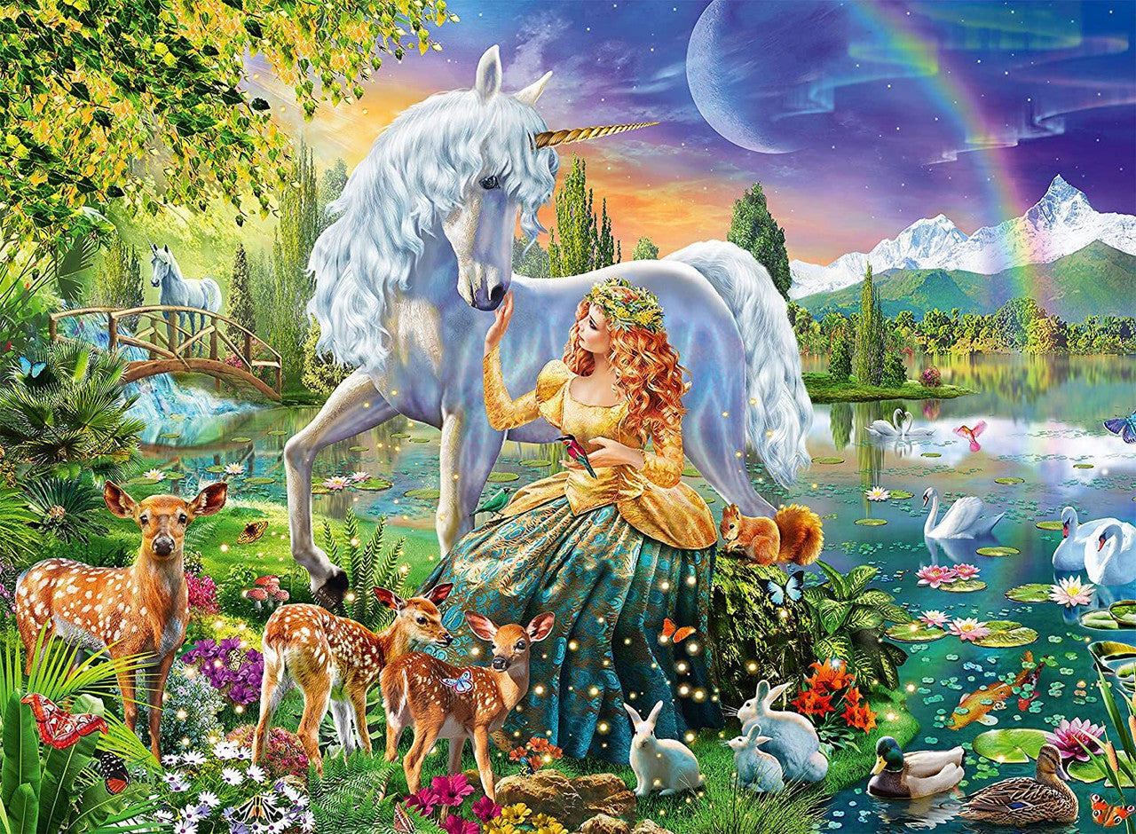 Ravensburger 200pc - Magical Beauty Glow in the Dark Puzzle