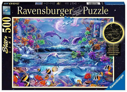 Ravensburger 500pc - Moonlit Magic Starline Puzzle