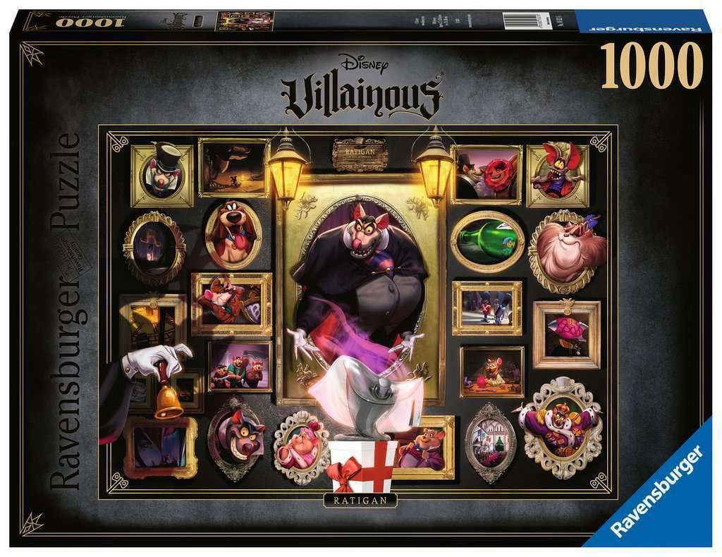 Ravensburger 1000pc - Disney Villainous Ratigan Puzzle
