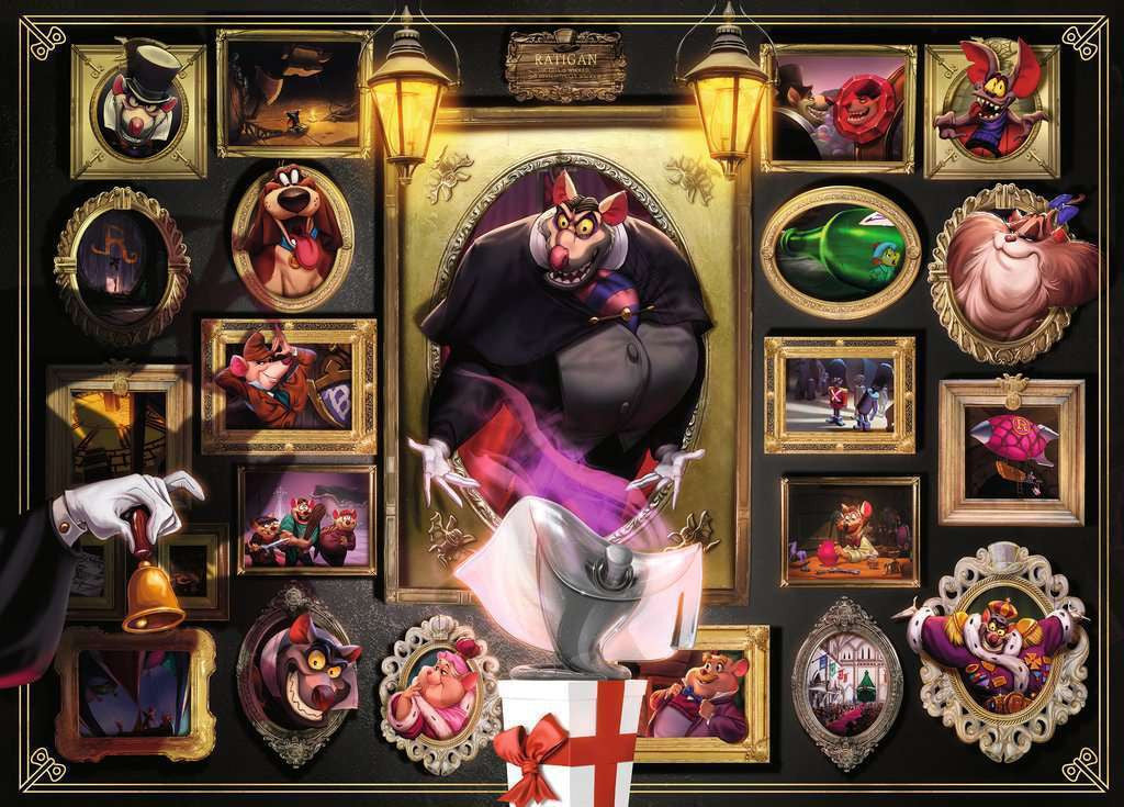 Ravensburger 1000pc - Disney Villainous Ratigan Puzzle