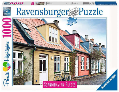 Ravensburger 1000pc - Scandinavian Places - Aarhus Denmark Puzzle