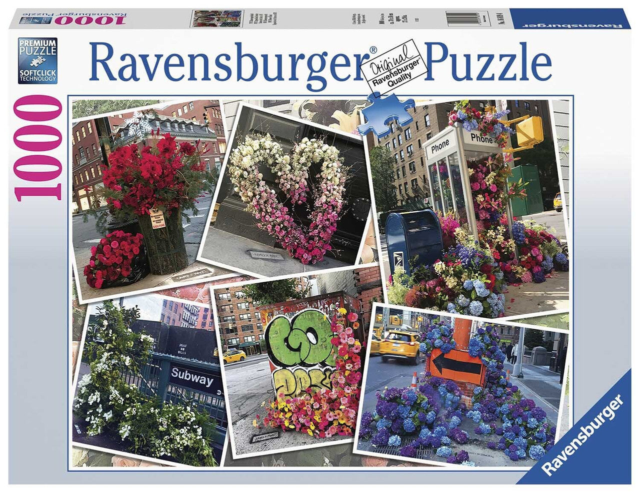 Ravensburger 1000pc - NYC Flower Flash Puzzle