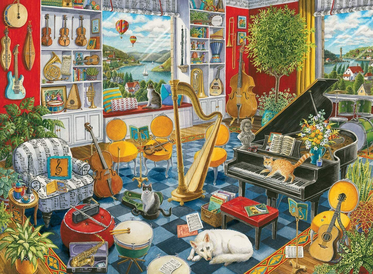 Ravensburger 500pc - The Music Room Puzzle