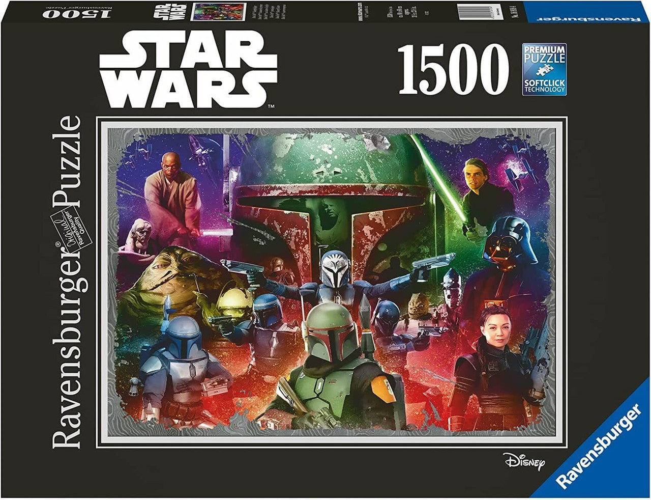 Ravensburger 1500pc - Star Wars Boba Fett: Bounty Hunter Puzzle