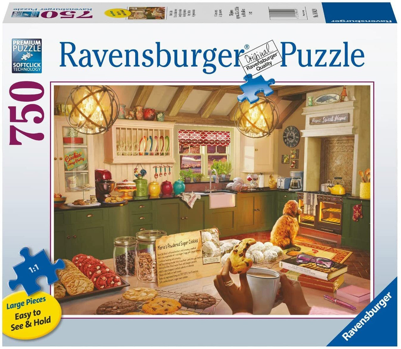 Ravensburger 750pc - Cosy Kitchen Large Format Puzzle
