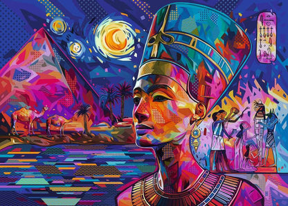 Ravensburger 1000pc - Nefertiti on the Nile Puzzle