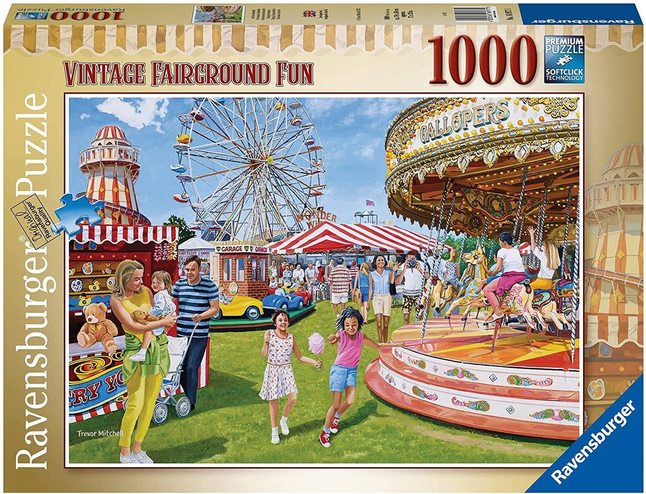 Ravensburger 1000pc - Vintage Fairground Fun Puzzle