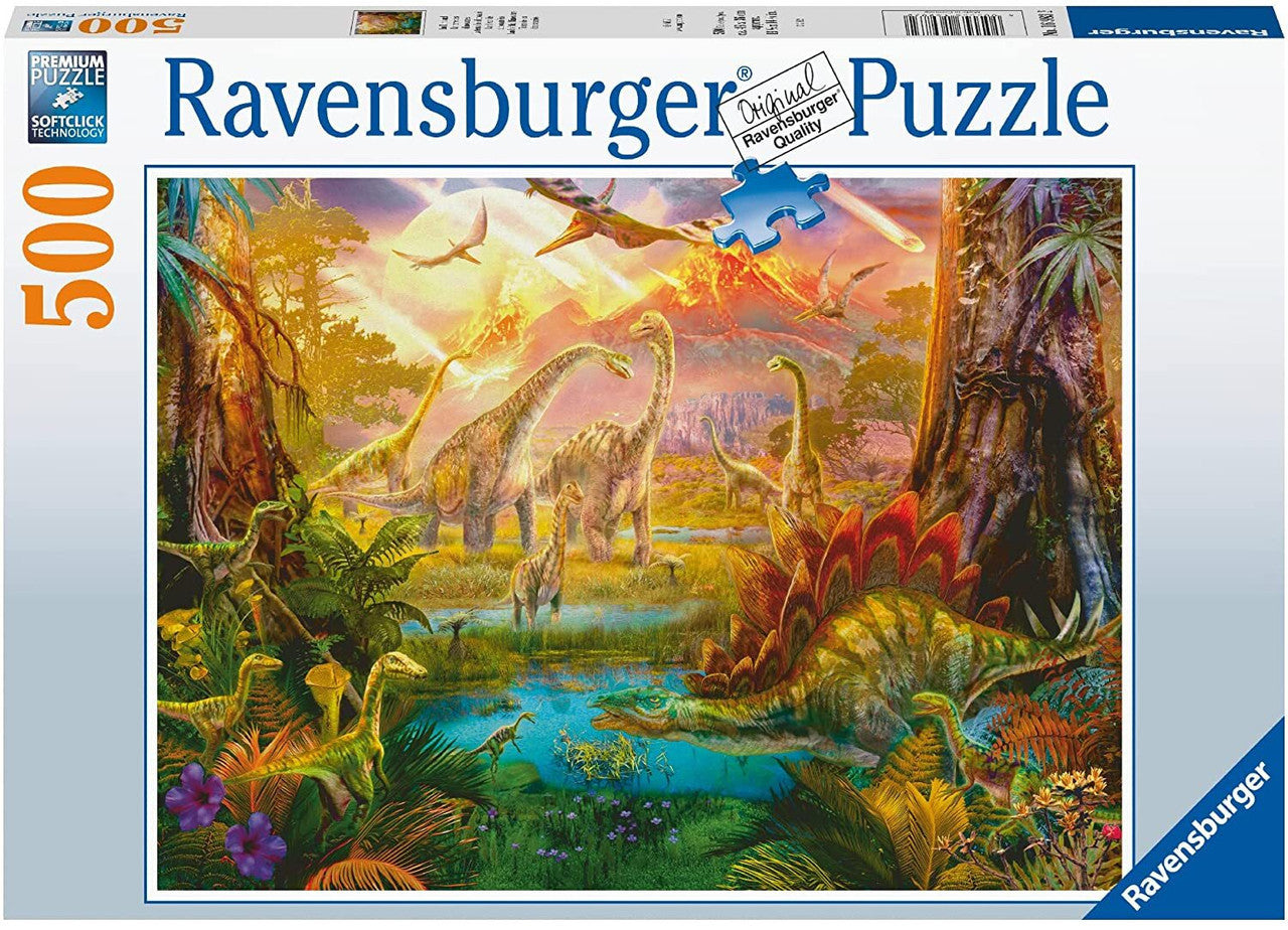 Ravensburger 500pc - Land Of The Dinosaurs Puzzle