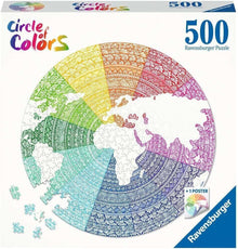 Ravensburger 500pc - Circle of Colors Mandala Puzzle