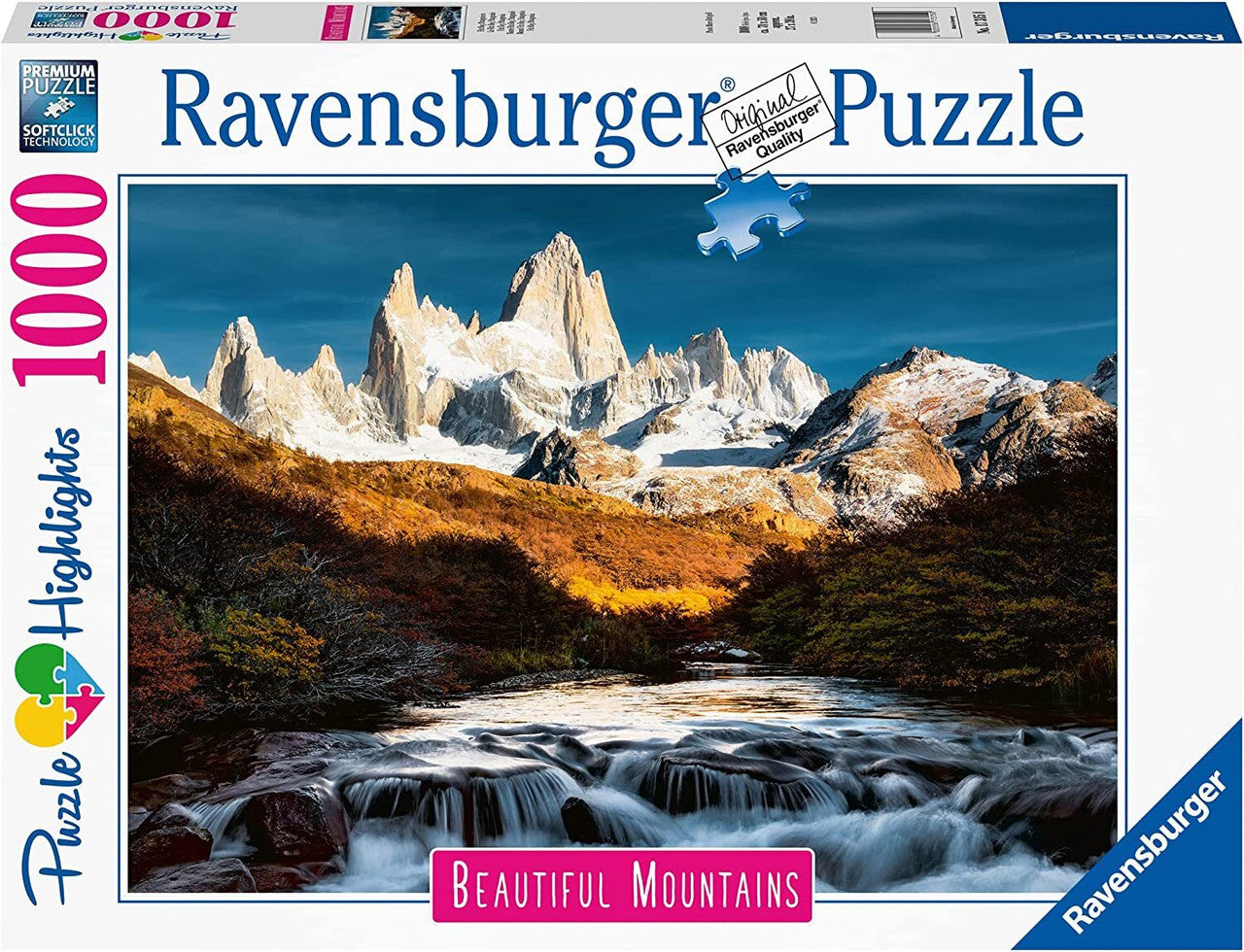 Ravensburger 1000pc - Mount Fitz Roy, Patagonia Puzzle