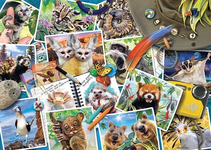 Ravensburger 1000pc- A Traveller's Animal Journal Puzzle