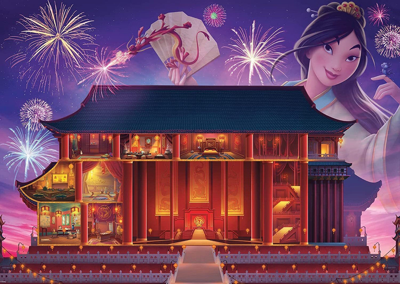 Ravensburger 1000pc - Disney Castles - Mulan Puzzle