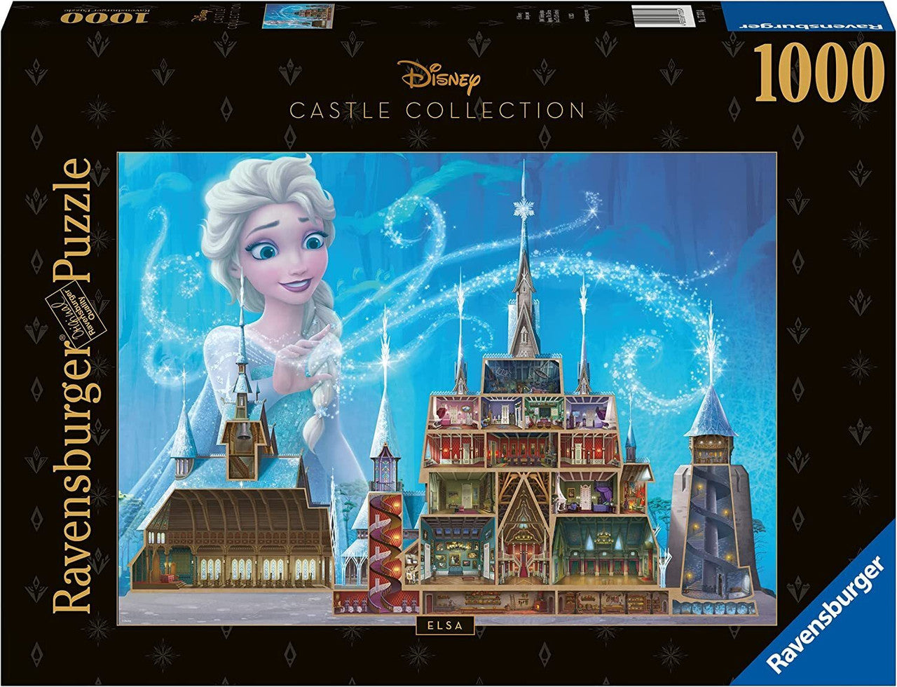 Ravensburger 1000pc - Disney Castles - Elsa Puzzle