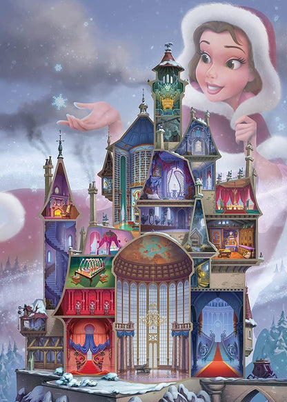 Ravensburger 1000pc - Disney Castles - Belle Puzzle