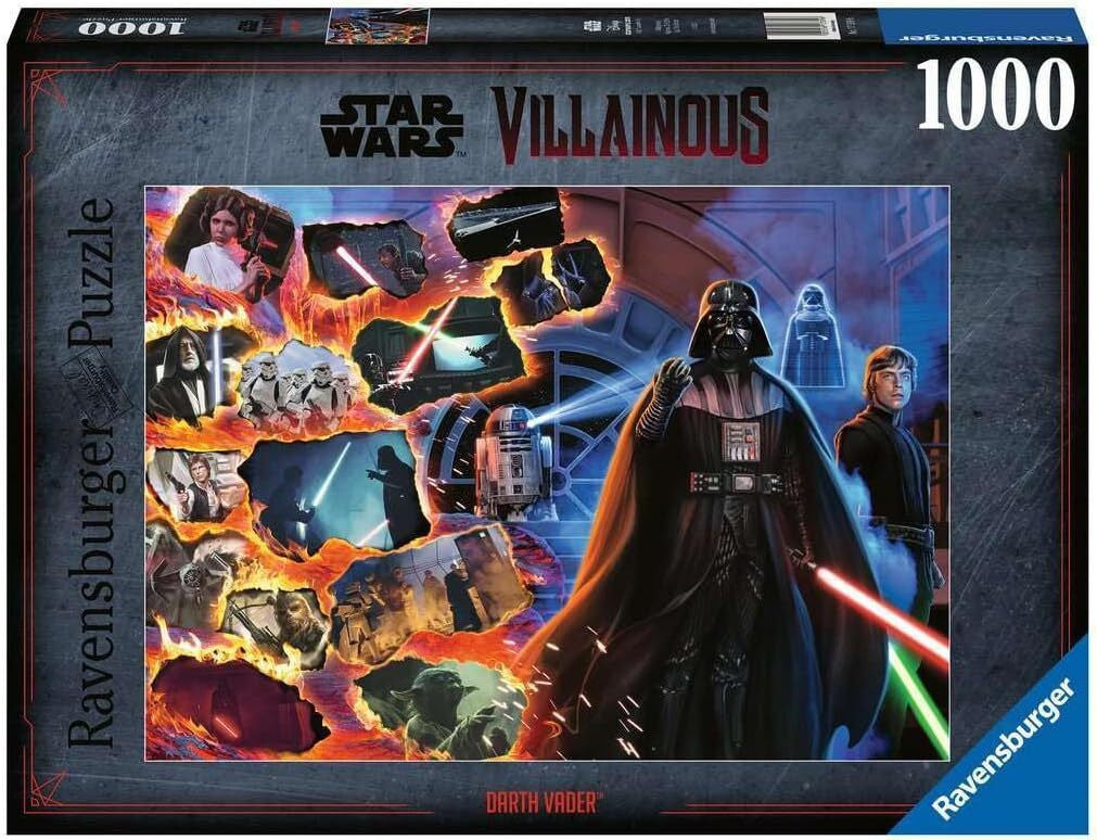 Ravensburger 1000pc - Star Wars Villainous: Darth Vader Puzzle