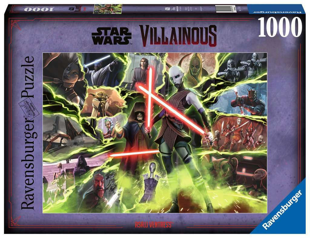 Ravensburger 1000pc - Star Wars Villainous: Asajj Ventress Puzzle
