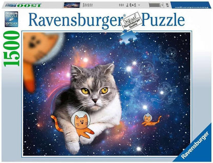 Ravensburger 1500pc - Cats in Space Puzzle