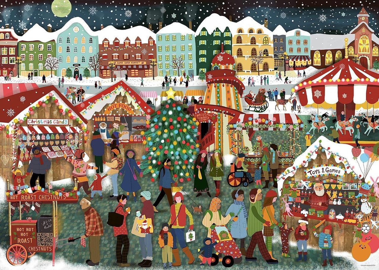 Ravensburger 1000pc- Christmas Market Puzzle